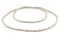 The Bead Chest 4mm Round Silver Beads - Full Strand of African Metal Spacer Beads